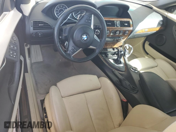 2008 BMW 6 Series 650i with VIN WBAEB53568CX61840, listed as a Copart auction lot 78437654 with 117,548 mi miles and Clean Title. Bid and sale history available at carsss.com. Image 8.