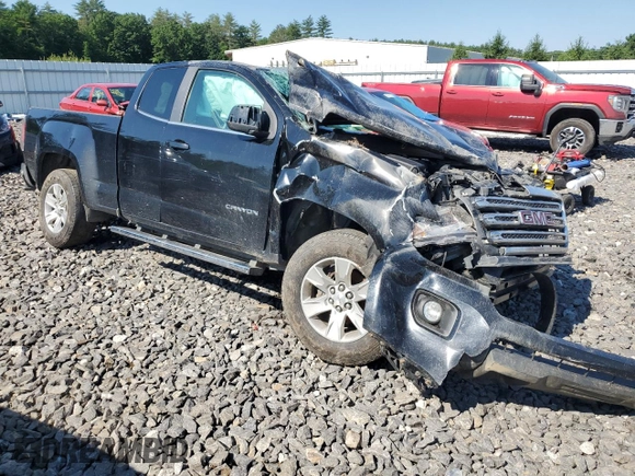2015 GMC Canyon 2WD SLE z VIN 1GTH5BEA5F1190091, wystawiony jako Copart lot #59672204 z przebiegiem Nie podano mil oraz Szkoda całkowita • Salvage title. Historia ofert i sprzedaży dostępna na DreamBid. Obrazek 4.