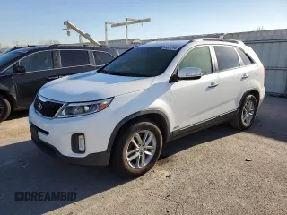 2015 Kia Sorento LX with VIN 5XYKTCA6XFG655774, listed as a Copart auction lot 49931294 with 176,100 mi miles and Salvage title. Bid and sale history available at DreamBid. Image 1.