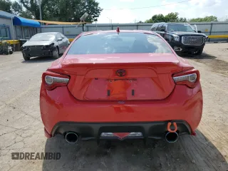 2017 Toyota 86 with VIN JF1ZNAA16H9702679, listed as a Copart auction lot 62074144 with 43,110 mi miles and Salvage Title. Bid and sale history available at carsss.com. Image 6.