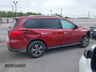 2017 Nissan Pathfinder S with VIN 5N1DR2MNXHC696400, listed as a IAAI auction lot 41968662 with 129,107 mi miles and . Bid and sale history available at DreamBid. Image 12.