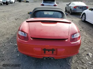 2008 Porsche Boxster S with VIN WP0CB29848U730980, listed as a Copart auction lot 71537074 with 5,454 mi miles and Salvage Title. Bid and sale history available at carsss.com. Image 6.