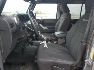 2018 Jeep Wrangler Unlimited Sahara with VIN 1C4HJWEG5JL930372, listed as a Copart auction lot 50772625 with 91,528 mi miles and Salvage title. Bid and sale history available at DreamBid. Image 7.