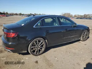 2019 Audi S4 Premium Plus with VIN WAUB4AF45KA115863, listed as a Copart auction lot 80114384 with 61,969 mi miles and Salvage Title. Bid and sale history available at carsss.com. Image 3.