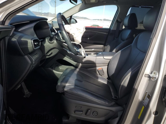 2022 Hyundai Santa Fe Limited with VIN 5NMS4DAL1NH401805, listed as a Copart auction lot 48433965 with 37,503 mi miles and Salvage Title. Bid and sale history available at carsss.com. Image 7.