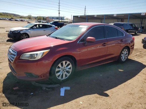 2015 Subaru Legacy 2.5i Premium with VIN 4S3BNBC60F3048126, listed as a Copart auction lot 53998925 with 169,586 mi miles and Clean Title. Bid and sale history available at carsss.com. Image 1.