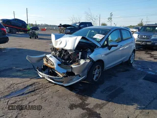 2017 Ford Fiesta SE with VIN 3FADP4EJ7HM118700, listed as a IAAI auction lot 41656550 with 81,995 mi miles. Bid and sale history available at carsss.com. Image 17.