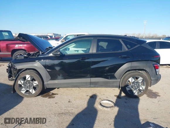 2025 Hyundai Kona SEL with VIN KM8HB3AB8SU224929, listed as a IAAI auction lot 41745377 with 10,160 mi miles. Bid and sale history available at carsss.com. Image 14.