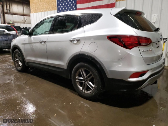 2017 Hyundai Santa Fe Sport 2.4L with VIN 5XYZTDLB5HG432088, listed as a Copart auction lot 52617295 with 120,353 mi miles and Clean Title. Bid and sale history available at carsss.com. Image 2.