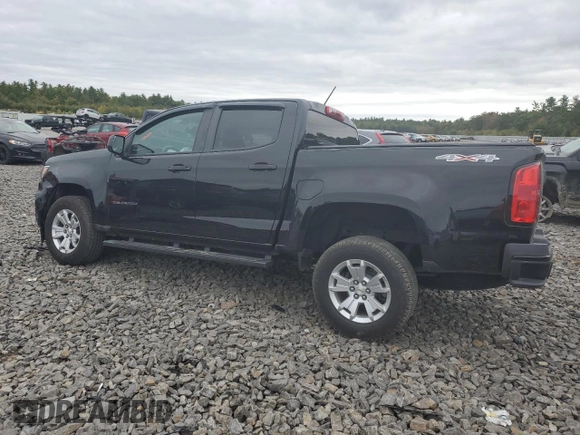 2021 Chevrolet Colorado 4WD LT with VIN 1GCGTCEN5M1102440, listed as a Copart auction lot 74025964 with Not provided miles and Salvage title. Bid and sale history available at DreamBid. Image 2.