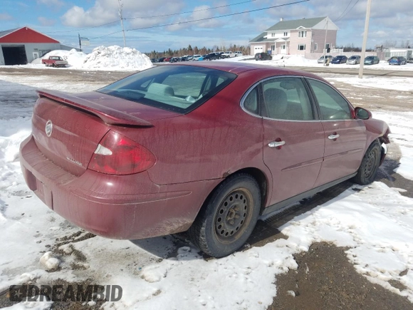 2005 Buick Allure CX with VIN 2G4WF532851186395, listed as a Copart auction lot 49961285 with 191,011 mi miles and Salvage Title. Bid and sale history available at DreamBid. Image 3.