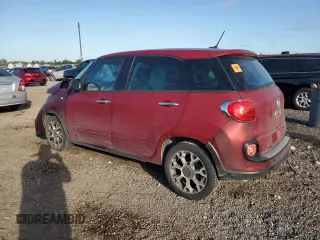 2012 FIAT 500L Easy with VIN ZFBCFABH8EZ026985, listed as a Copart auction lot 43201625 with Not Provided miles and Salvage Title. Bid and sale history available at DreamBid. Image 2.