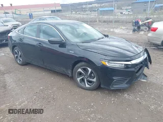 2022 Honda Insight EX with VIN 19XZE4F50NE011422, listed as a IAAI auction lot 41959765 with 68,326 mi miles. Bid and sale history available at carsss.com. Image 1.