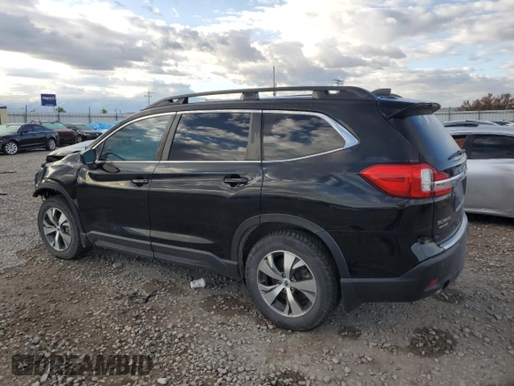 2019 Subaru Ascent Premium z VIN 4S4WMACD1K3454662, wystawiony jako Copart lot #56988105 z przebiegiem Nie podano mil oraz Szkoda całkowita • Salvage title. Historia ofert i sprzedaży dostępna na DreamBid. Obrazek 2.