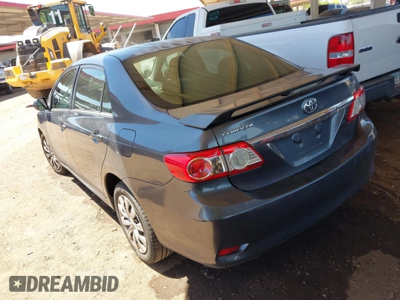 2012 Toyota Corolla L with VIN 2T1BU4EE8CC908683, listed as a IAAI auction lot 42122406 with 170,335 mi miles. Bid and sale history available at carsss.com. Image 3.