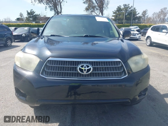 2009 Toyota Highlander Hybrid with VIN JTEEW41A592026819, listed as a IAAI auction lot 41837703 with 216,588 mi miles. Bid and sale history available at carsss.com. Image 12.