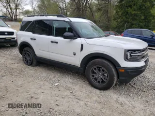 2024 Ford Bronco Sport Big Bend z VIN 3FMCR9B62RRF66162, wystawiony jako Copart lot #55129945 z przebiegiem 3 141 mil mil oraz Szkoda całkowita • Salvage title. Historia ofert i sprzedaży dostępna na DreamBid. Obrazek 4.