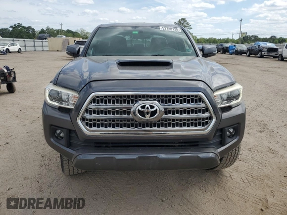 2017 Toyota Tacoma SR5 with VIN 5TFAZ5CN1HX026513, listed as a Copart auction lot 53780125 with 120,349 mi miles and Salvage Title. Bid and sale history available at DreamBid. Image 5.