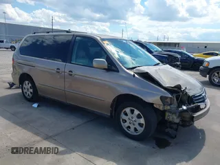 2003 Honda Odyssey EX-L z VIN 5FNRL18993B116892, wystawiony jako IAAI lot #42241908 z przebiegiem 276 223 mil mil oraz . Historia ofert i sprzedaży dostępna na DreamBid. Obrazek 1.