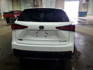 2021 Lexus NX with VIN JTJSARDZ8M2252184, listed as a Copart auction lot 88929205 with 7,077 mi miles and Salvage Title. Bid and sale history available at carsss.com. Image 6.