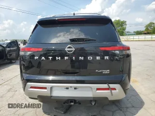 2024 Nissan Pathfinder Platinum z VIN 5N1DR3DK8RC212561, wystawiony jako Copart lot #54729585 z przebiegiem 46 647 mil mil oraz Tytuł czysty. Historia ofert i sprzedaży dostępna na DreamBid. Obrazek 6.