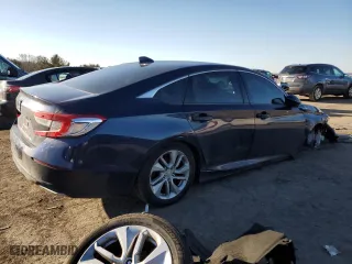 2018 Honda Accord Sedan LX 1.5T with VIN 1HGCV1F14JA056573, listed as a Copart auction lot 44669605 with 57,725 mi miles and Salvage Title. Bid and sale history available at carsss.com. Image 3.