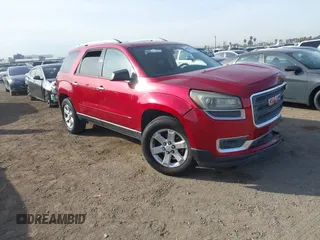 2013 GMC Acadia SLE with VIN 1GKKRNEDXDJ163248, listed as a IAAI auction lot 40953890 with 132,389 mi miles. Bid and sale history available at carsss.com. Image 1.