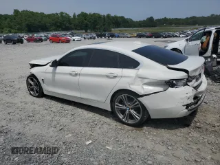 2017 BMW 4 Series 430i z VIN WBA4F7C50HG786639, wystawiony jako Copart lot #57024885 z przebiegiem 86 135 mil mil oraz Szkoda całkowita • Salvage title. Historia ofert i sprzedaży dostępna na DreamBid. Obrazek 2.