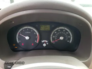 2009 Kia Rio LX with VIN KNADE223296470687, listed as a Copart auction lot 48385925 with 176,400 mi miles and Salvage Title. Bid and sale history available at DreamBid. Image 9.