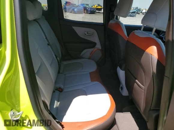 2017 Jeep Renegade Limited with VIN ZACCJBDB1HPF60648, listed as a Copart auction lot 59906885 with 128,477 mi miles and Salvage title. Bid and sale history available at DreamBid. Image 11.