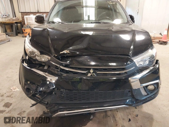2019 Mitsubishi Outlander Sport SE 2.0 with VIN JA4AP4AU7KU029879, listed as a IAAI auction lot 41253766 with 85,645 mi miles. Bid and sale history available at carsss.com. Image 6.