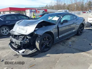 2022 Ford Mustang EcoBoost with VIN 1FA6P8TH2N5141464, listed as a IAAI auction lot 41669723 with 22,049 mi miles. Bid and sale history available at carsss.com. Image 2.