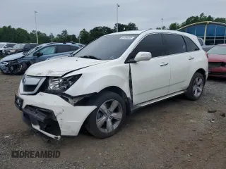 2012 Acura MDX with VIN 2HNYD2H23CH506392, listed as a Copart auction lot 61394335 with 219,556 mi miles and Salvage title. Bid and sale history available at DreamBid. Image 1.