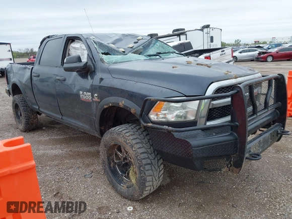 2018 Ram 2500 Tradesman with VIN 3C6UR5CL8JG359174, listed as a IAAI auction lot 41944466 with 108,229 mi miles and . Bid and sale history available at DreamBid. Image 1.
