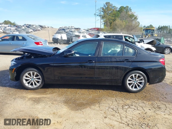 2018 BMW 3 Series 320i with VIN WBA8E1G57JNU89073, listed as a IAAI auction lot 41872759 with Not Provided miles. Bid and sale history available at carsss.com. Image 14.