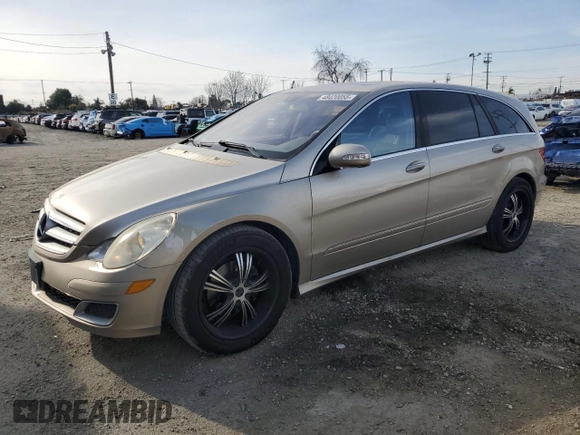 2006 Mercedes-Benz R 3.5L z VIN 4JGCB65E06A021315, wystawiony jako Copart lot #48420055 z przebiegiem 148 360 mil mil oraz Czysty tytuł • Clean title. Historia ofert i sprzedaży dostępna na DreamBid. Obrazek 1.
