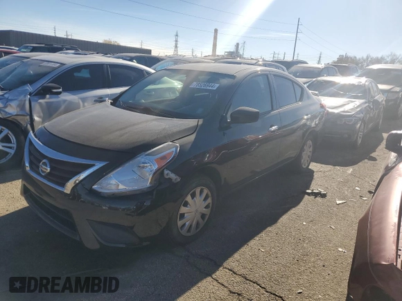 2016 Nissan Versa S with VIN 3N1CN7APXGL881874, listed as a Copart auction lot 78526944 with 88,147 mi miles and Salvage title. Bid and sale history available at DreamBid. Image 1.