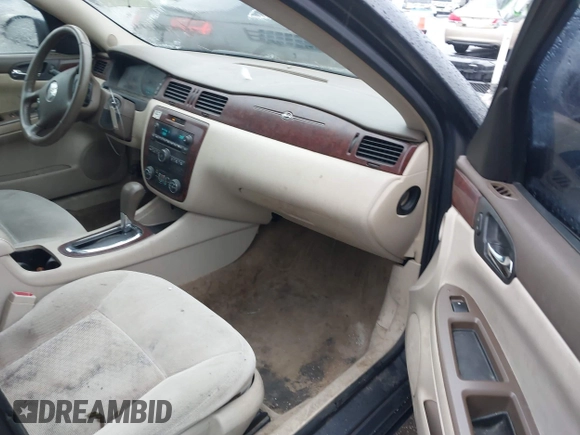 2008 Chevrolet Impala LT with VIN 2G1WC583581302857, listed as a IAAI auction lot 41602210 with 212,895 mi miles and . Bid and sale history available at DreamBid. Image 5.