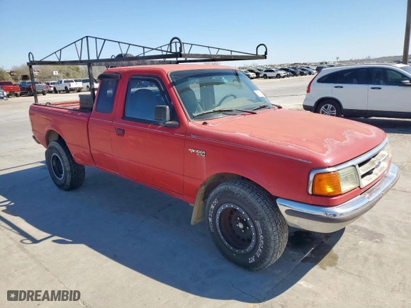 1996 Ford Ranger XL with VIN 1FTCR14A7TPB01592, listed as a Copart auction lot 50013485 with 240,196 mi miles and Clean Title. Bid and sale history available at carsss.com. Image 4.