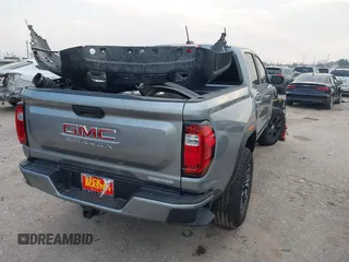 2024 GMC Canyon 2WD Elevation with VIN 1GTP5BEK6R1108099, listed as a IAAI auction lot 41686878 with 3,532 mi miles. Bid and sale history available at carsss.com. Image 4.