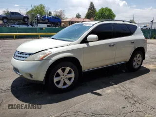 2006 Nissan Murano SL z VIN JN8AZ08W46W531098, wystawiony jako Copart lot #58540415 z przebiegiem 200 713 mil mil oraz Szkoda całkowita • Salvage title. Historia ofert i sprzedaży dostępna na DreamBid. Obrazek 1.