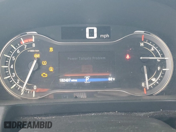2016 Honda Pilot EX-L with VIN 5FNYF5H74GB002619, listed as a Copart auction lot 55761195 with 182,407 mi miles and Salvage title. Bid and sale history available at DreamBid. Image 9.