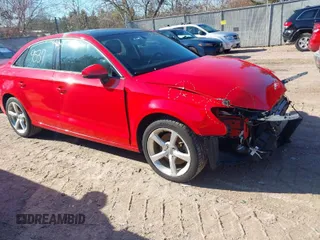 2015 Audi A3 Premium z VIN WAUBFGFF6F1114564, wystawiony jako IAAI lot #41919573 z przebiegiem 86 546 mil mil oraz . Historia ofert i sprzedaży dostępna na DreamBid. Obrazek 1.