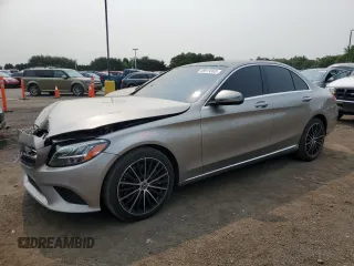 2019 Mercedes-Benz C 300 with VIN 55SWF8DB5KU314619, listed as a Copart auction lot 58915565 with 72,203 mi miles and Salvage title. Bid and sale history available at DreamBid. Image 1.