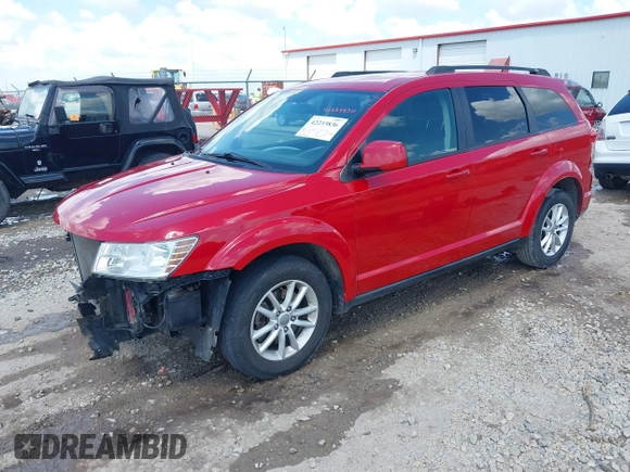 2014 Dodge Journey SXT z VIN 3C4PDCBG2ET161135, wystawiony jako IAAI lot #42233836 z przebiegiem 119 230 mil mil oraz . Historia ofert i sprzedaży dostępna na DreamBid. Obrazek 18.