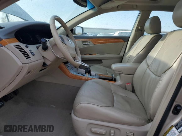 2006 Toyota Avalon XL with VIN 4T1BK36B16U148779, listed as a Copart auction lot 54176735 with 141,673 mi miles and Clean Title. Bid and sale history available at DreamBid. Image 7.