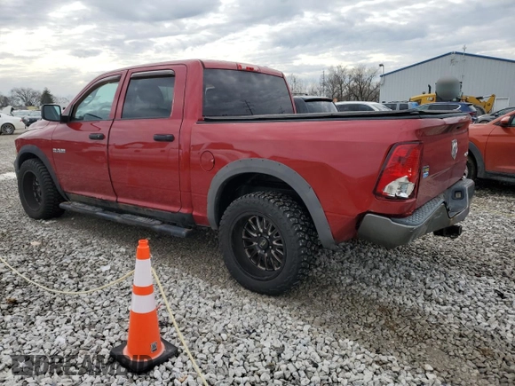 2010 Dodge 1500 SLT with VIN 1D7RV1CP9AS113819, listed as a Copart auction lot 42419735 with 184,566 mi miles and Salvage Title. Bid and sale history available at carsss.com. Image 2.