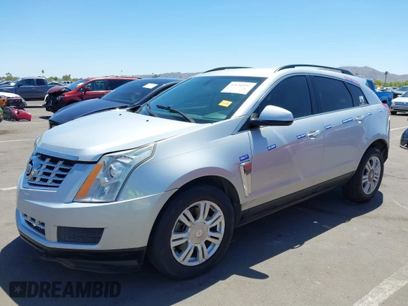 2014 Cadillac SRX with VIN 3GYFNAE31ES576016, listed as a IAAI auction lot 42130992 with 160,114 mi miles and . Bid and sale history available at DreamBid. Image 2.