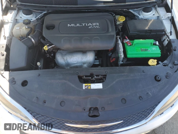 2015 Chrysler 200 Limited with VIN 1C3CCCAB3FN671104, listed as a Copart auction lot 52418085 with 209,515 mi miles and Salvage Title. Bid and sale history available at carsss.com. Image 12.
