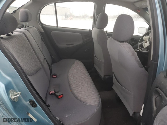 2002 Toyota ECHO with VIN JTDBT123520247160, listed as a Copart auction lot 42705925 with 78901 miles and Salvage Title. Bid and sale history available at carsss.com. Image 10.